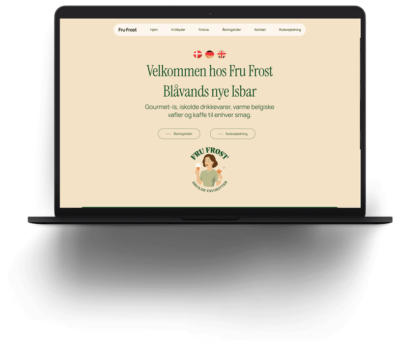 Grafisk design og visuel identitet fra by lyth